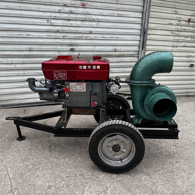 农用排涝大流量抽水泵悬挂架子带离心泵工程抢险中型排涝水泵