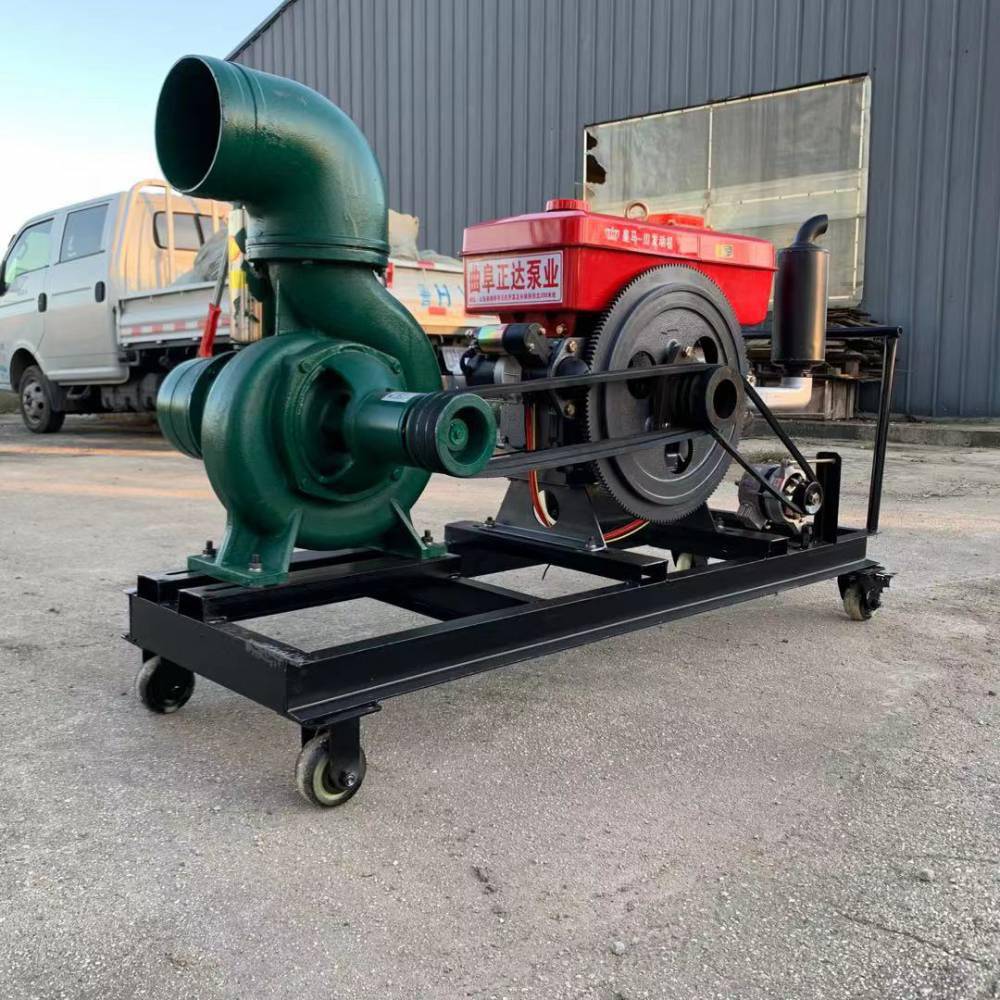 移动泵车500立方应急大流量自吸泵农田灌溉混流泵