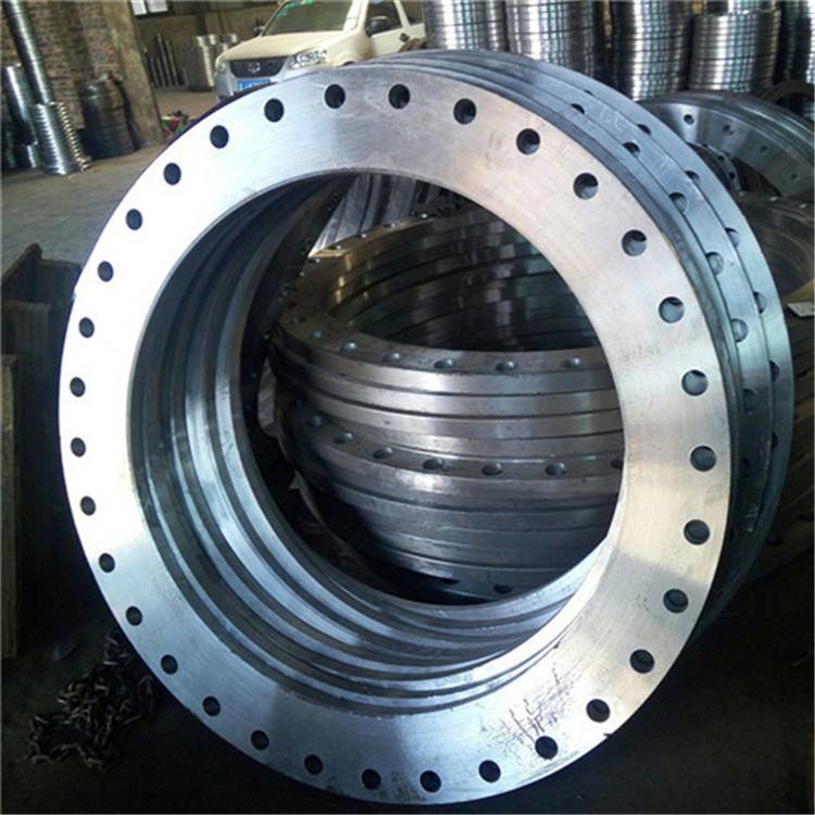 碳钢法兰板式平焊法兰盘10kg锻打对焊法兰16kg管道连接法兰