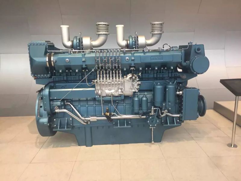 供应潍柴wp12c45021船用主机450马力船机