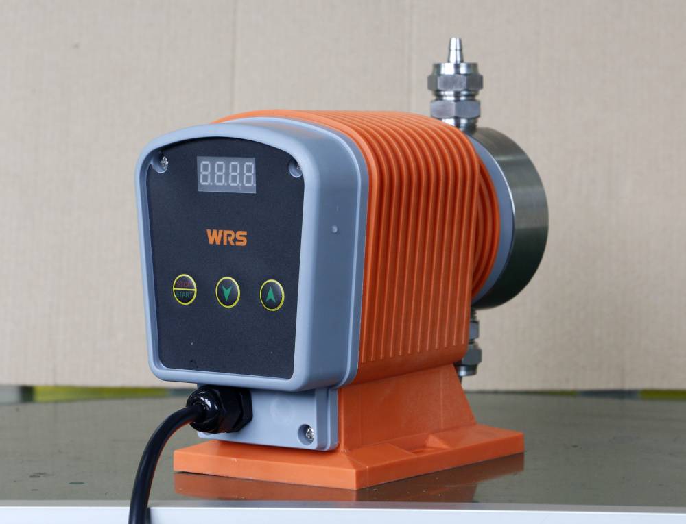 wrs威尔赛电磁隔膜计量泵mls系列带420毫安输出信号