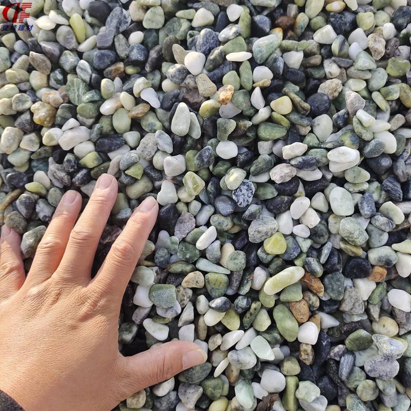 【玄武岩碎石子 透水胶粘石 天然铺路水洗石 水洗石
