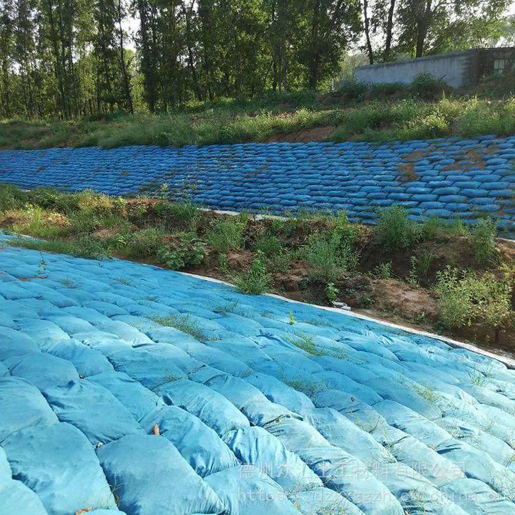 供应短丝生态袋园林河道护坡生态袋固土绿化生态袋图片