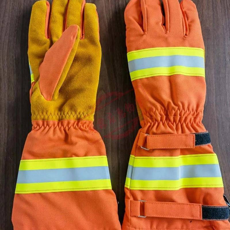 灭火森林消防手套消防透气救援防护手套扑火救援隔热长袖手套