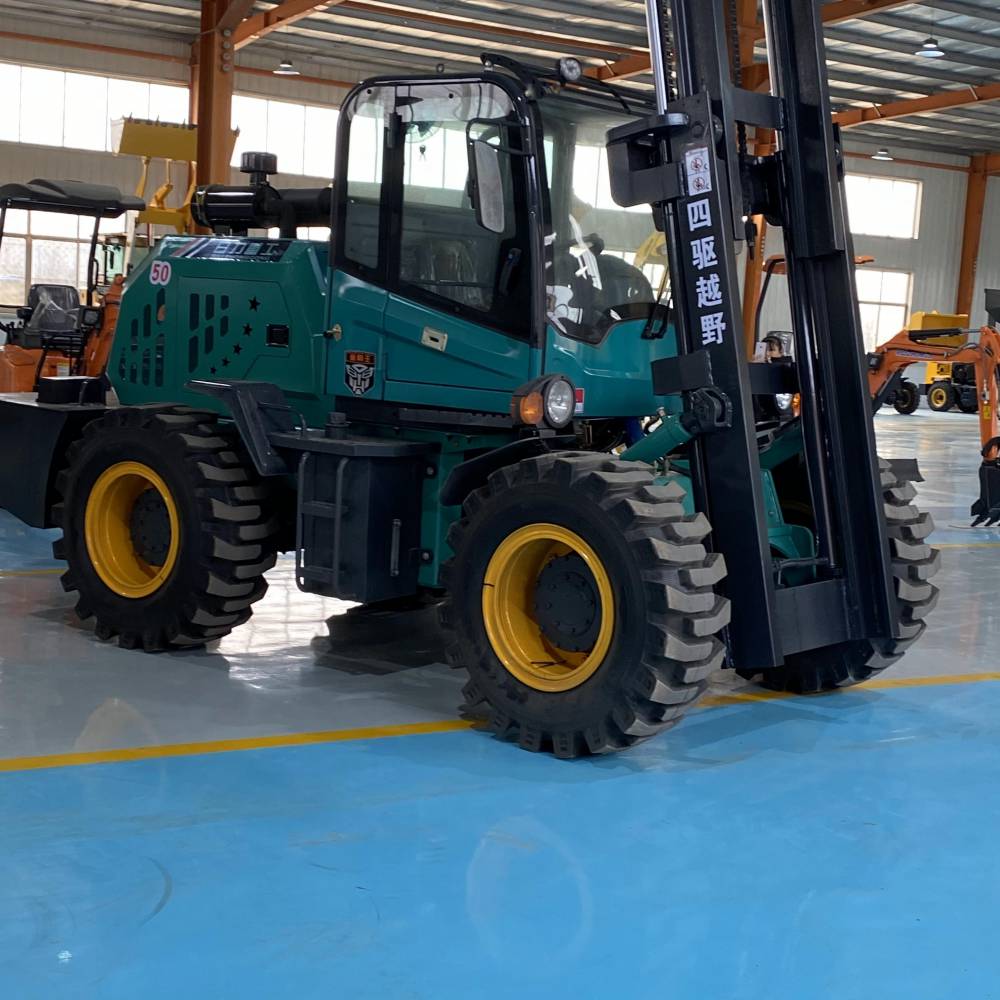 3吨内燃式越野叉车物流仓储越野叉车越野全地形叉车可定制