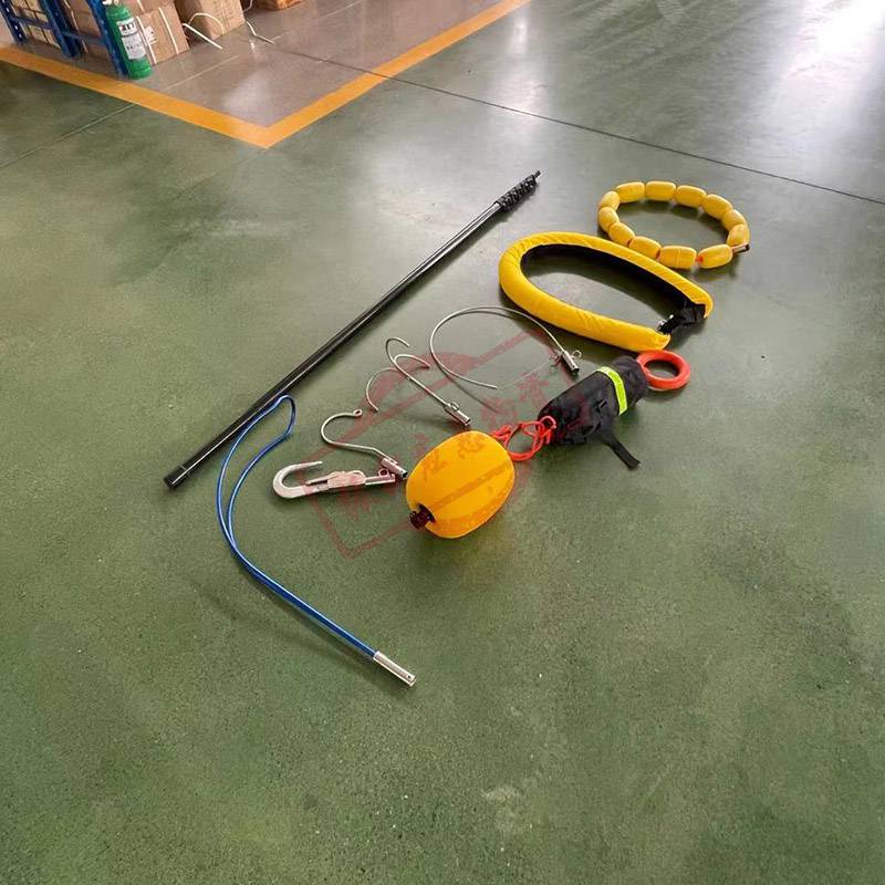 海事救援浮动涉水杆野外多功能水域救援杆防汛抗洪救生打捞杆