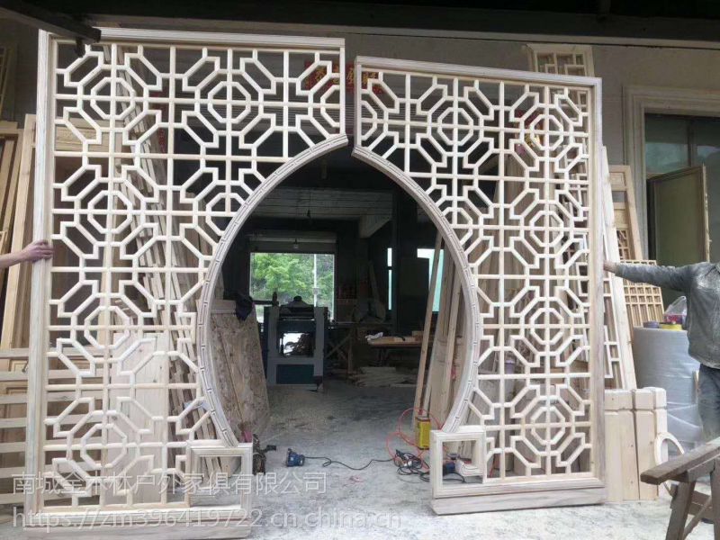 防腐木亭子凉亭花窗门窗花格花箱花架木屋廊架厂家批发定做艺术新古典