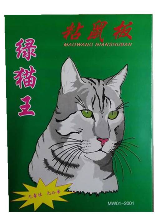 济南猫王01A 粘鼠板 可粘大老鼠 老鼠板 一盒20片包邮 厂家直销