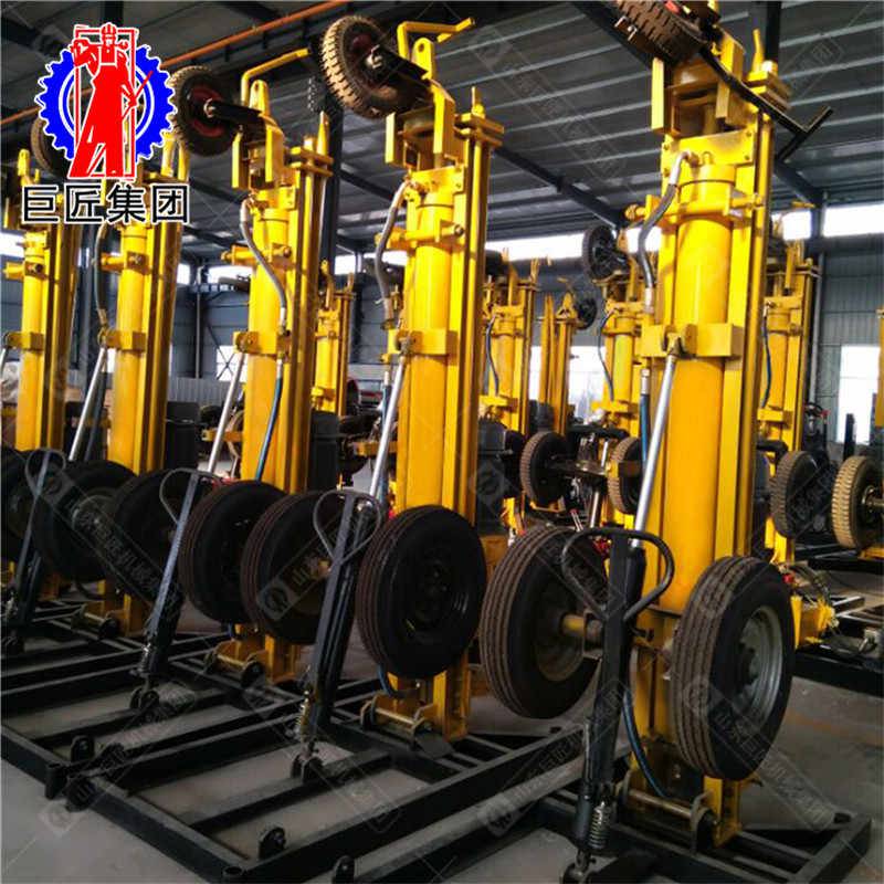 kqz180d自走式气动打井机中型液压潜孔钻机150米民用钻井设备