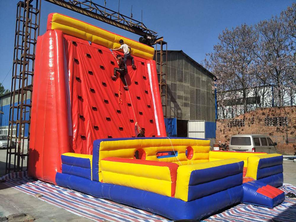 上海亲子嘉年华充气攀岩趣味活动道具儿童攀岩墙游乐设施