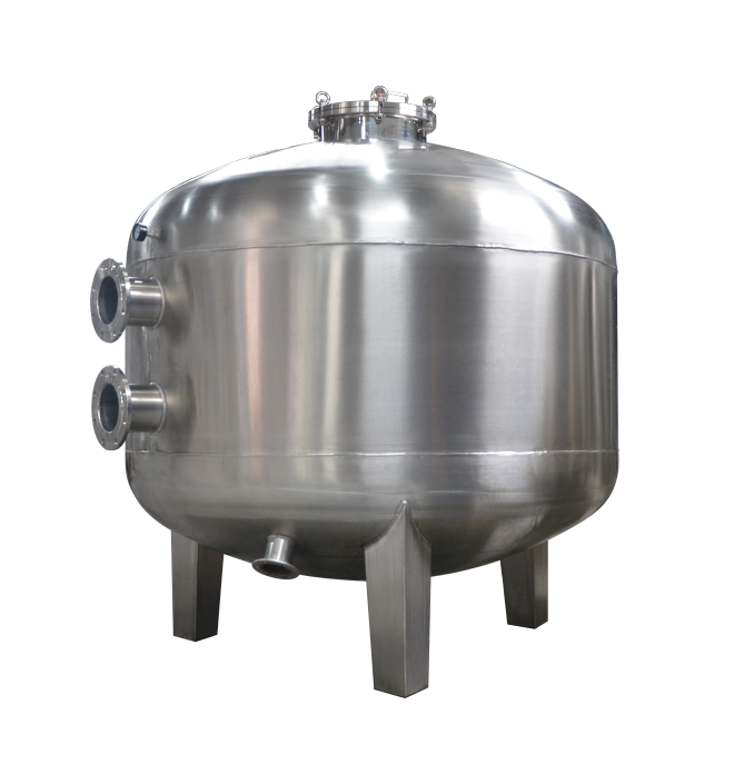 45cm润淼游泳池过滤沙缸泳池砂缸过滤器循环水处理沙缸设备不锈钢