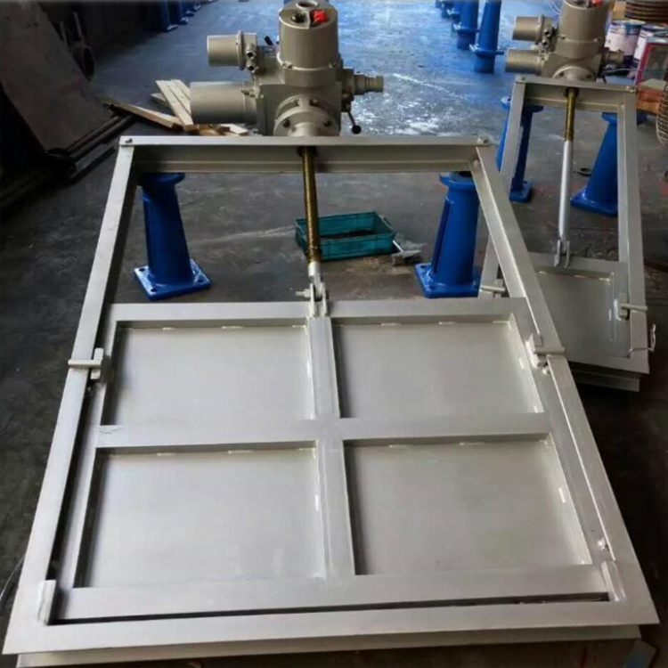 博涛小型铸铁闸门硬密封型水利铸铁镶铜闸板