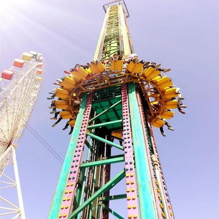 明投旋转塔亲子游乐设施游乐园地标性设备设施
