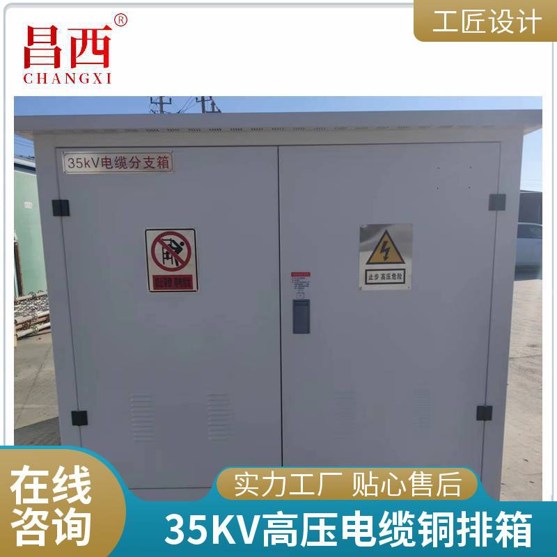 昌西户外铜排箱DFW-35KV不锈钢欧式分接箱内部结构图