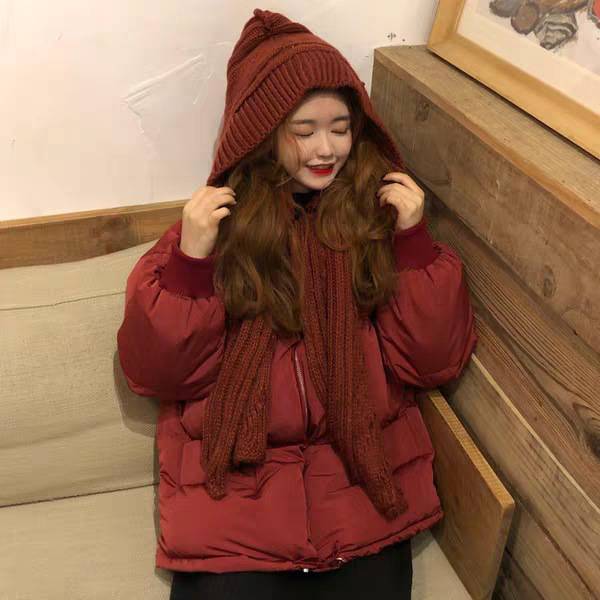 江苏扬州尾货订单羽绒服女式宽松百搭外穿型上衣女实体服装店进货渠道