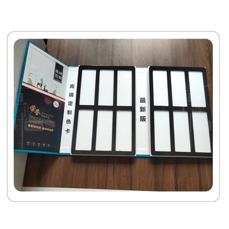 厂家制作衣柜橱柜门板样品册定制木门色卡本汽车坐垫展示册