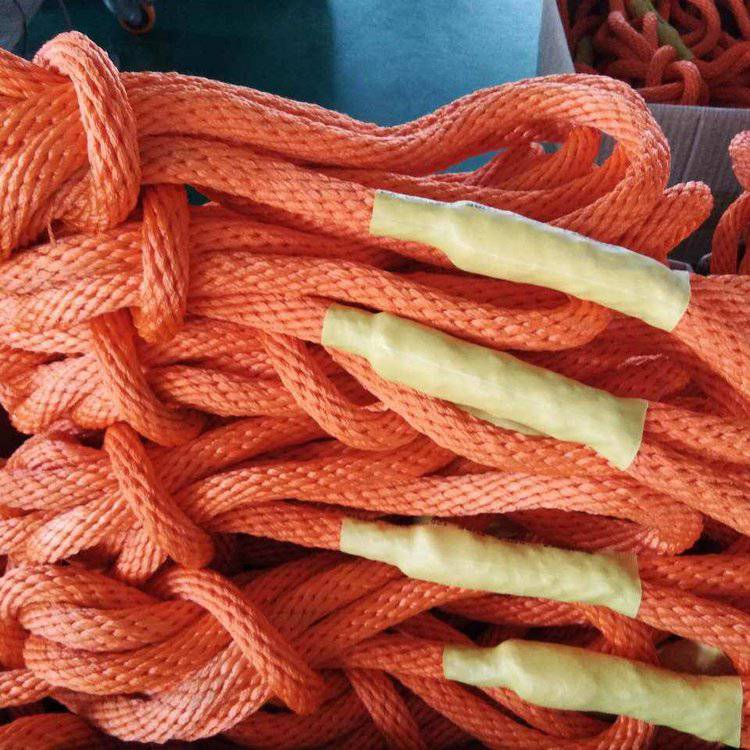 【绝缘无头环形绳套带电作业防潮蚕丝千斤绳手工蚕丝编织绝缘吊绳绳套