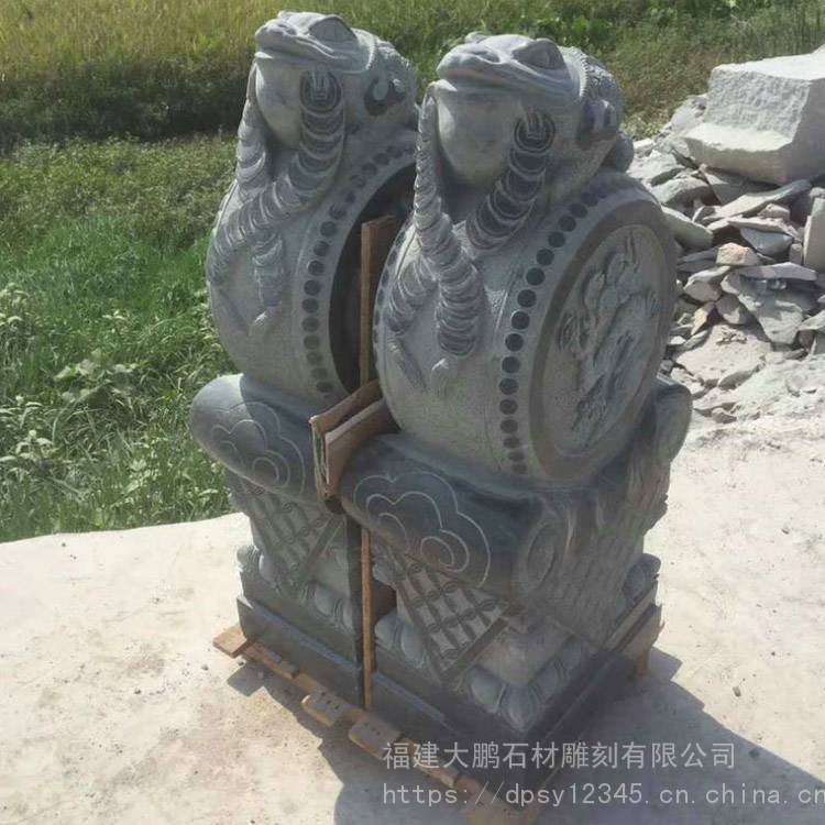 福建抱鼓石规格尺寸石墩门鼓