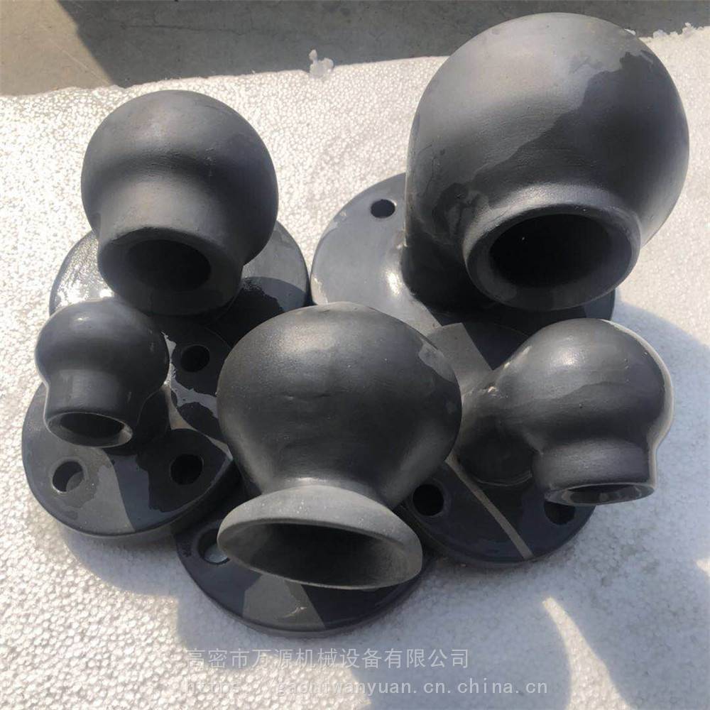 氨法脱硫不堵塞***排放用单偏心中空锥型碳化硅涡流喷嘴万源机械定制