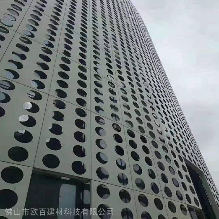 外墙穿孔(冲孔)氟碳铝单板