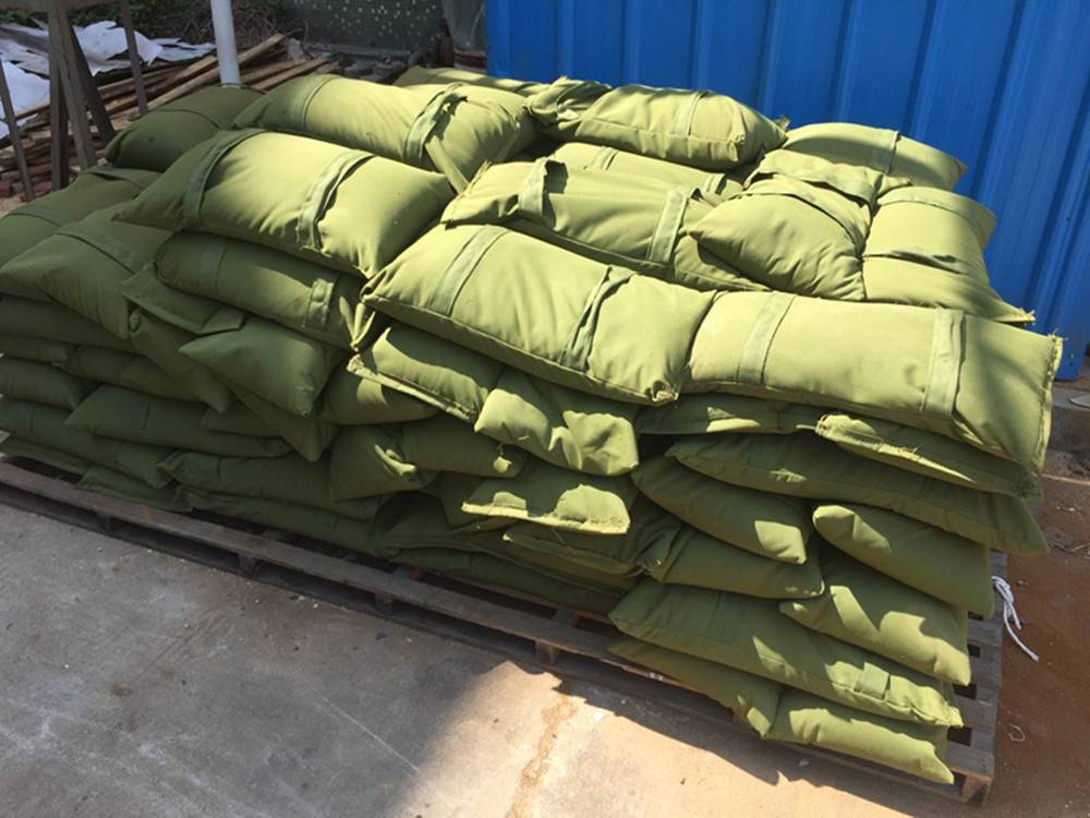 北京防汛沙袋厂家消防应急沙包抽绳款抗洪防汛沙袋价格图片