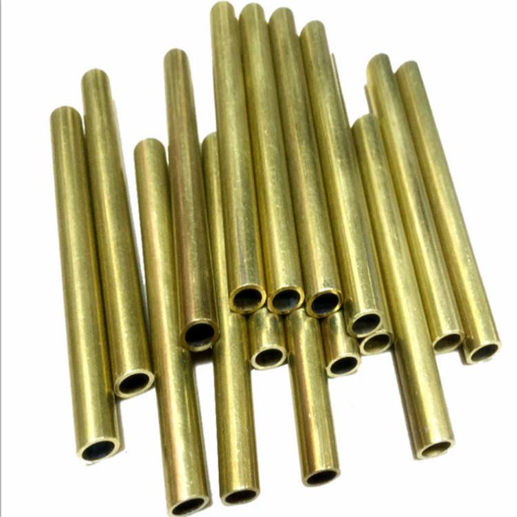 h65折弯黄铜管电极铜管h68黄铜毛细管滚花攻牙铜管