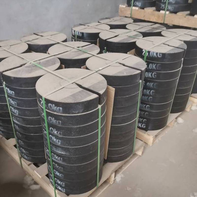 电气化铁路平衡坠砣圆形开口坠坨接触网铁坠砣铁路压重砣铁坠砣