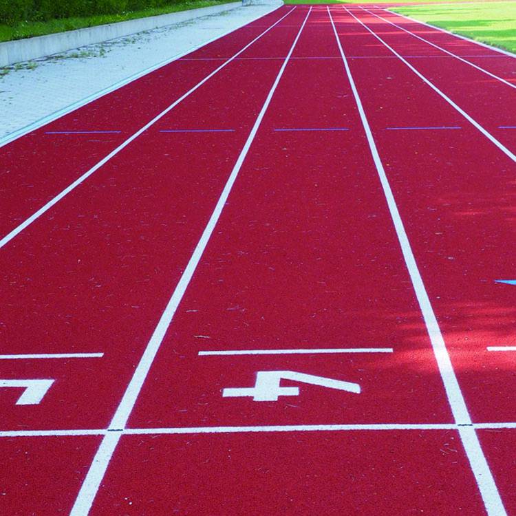 衡东区学校标准跑道施工田径场400米标准塑胶跑道透气型塑胶跑