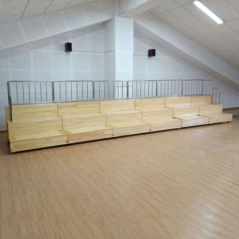 北京和声牌合唱台学校音乐教室用合唱台阶抽拉可伸缩