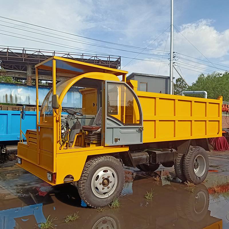 小型山地四不像工程车建筑工地渣土转运车四驱四不像运输车