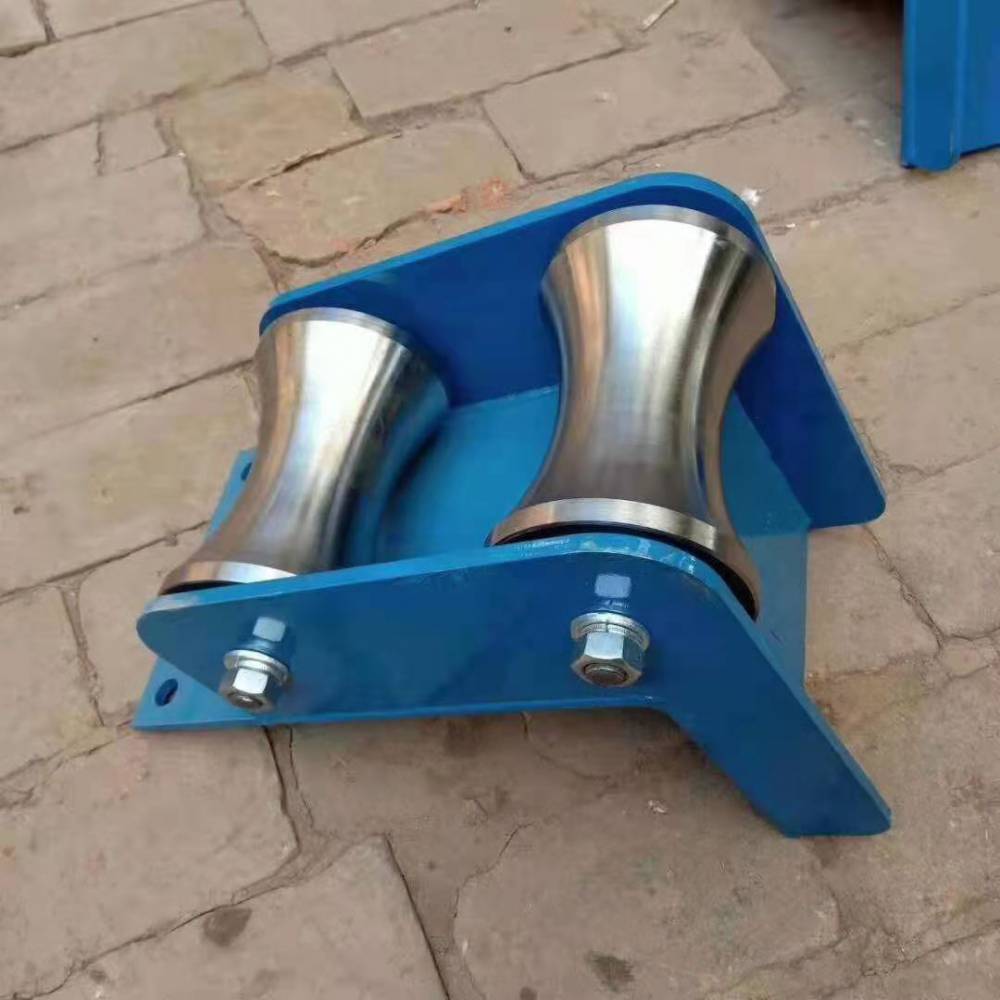 不锈钢地缆放线滑轮 海域导线放线滑车