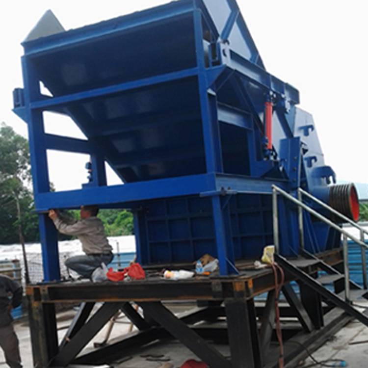 金属下脚料打球机油漆桶易拉罐金属破碎机废铁压块粉碎机图片