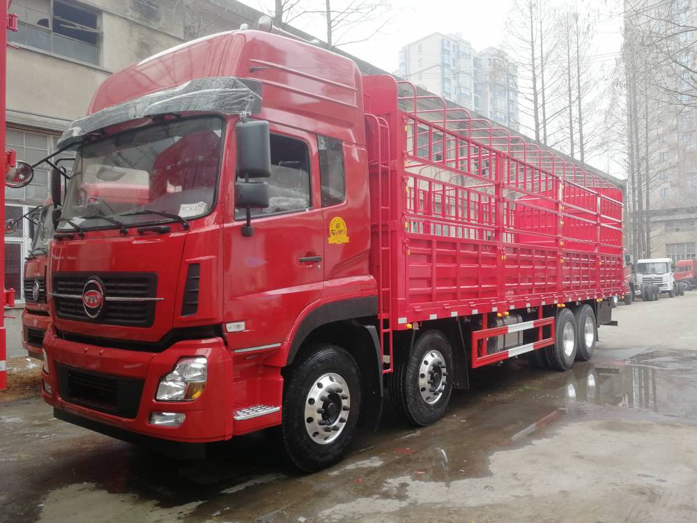 大马力载货汽车仓栏货车前四后八货车