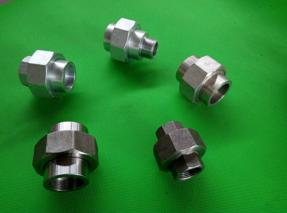 【321不锈钢螺纹活接头3000lb 丝接油任化工管道用高压管件圣泽重工】