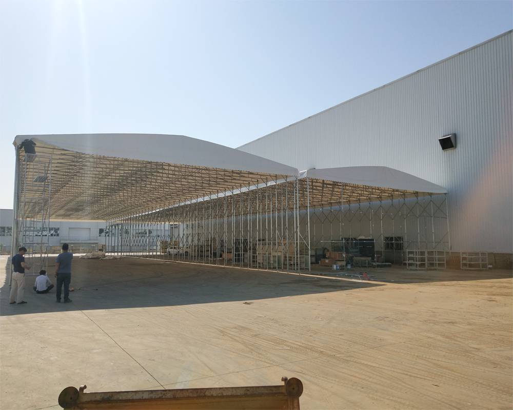 推拉雨棚定做生产制造工厂