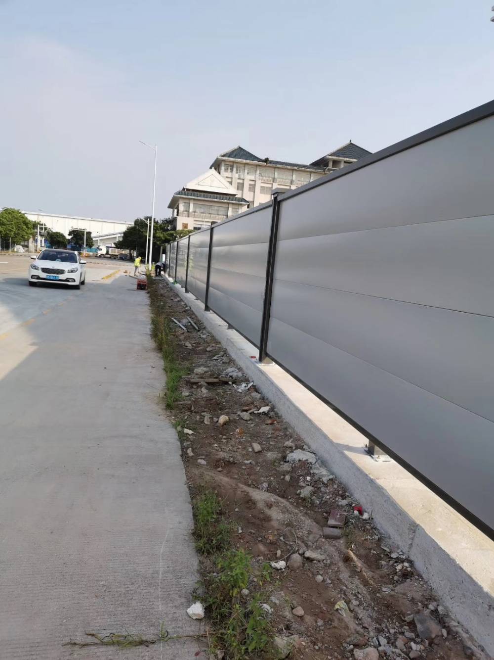 南宁市装配式围挡市政施工钢结构围挡地铁安全隔离钢结构围挡