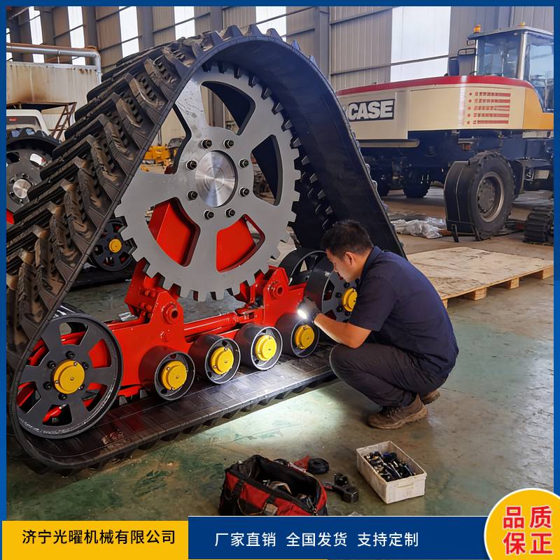 15/24防陷履带底盘沼泽地履带底盘总成更换简单