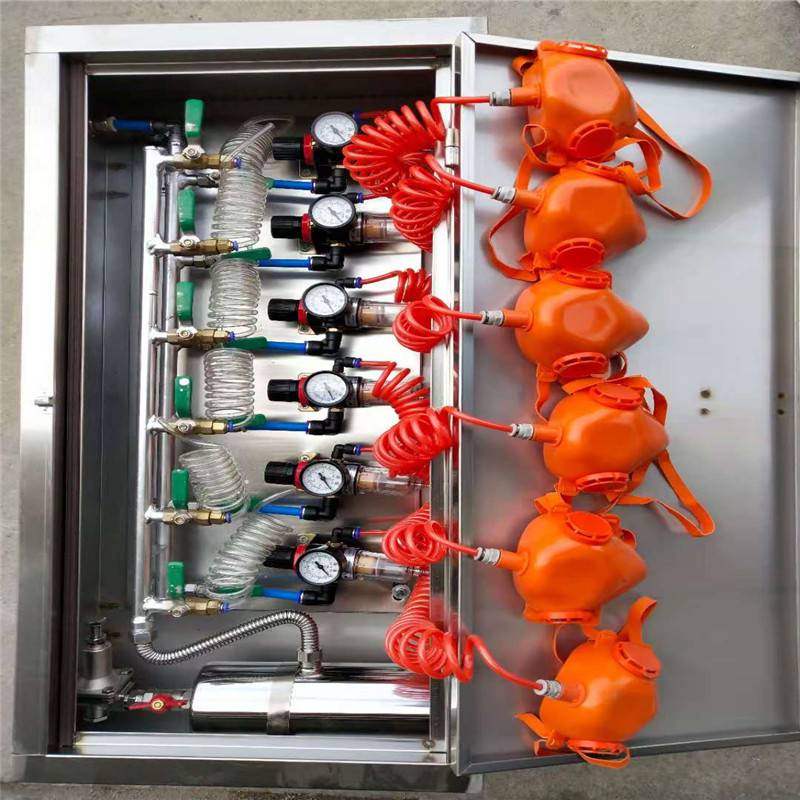 矿用压风自救装置zyj6压风供水二合一自救装置井下硐室自救箱