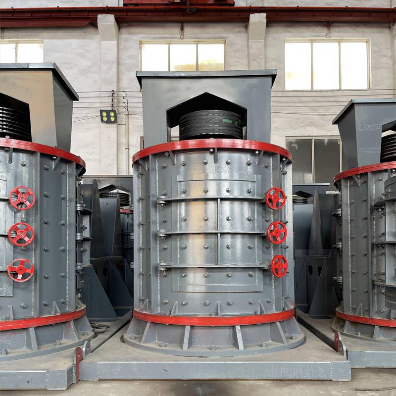 干粉制砂机40120目青石立轴破碎机石头加工细沙机器图片