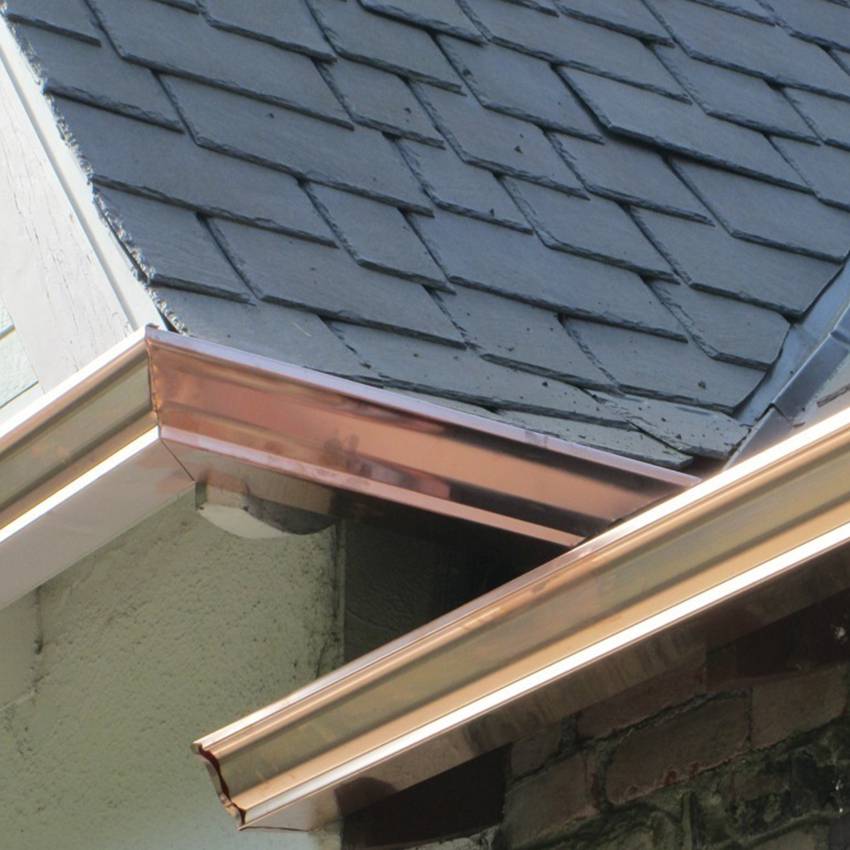 山西孝义外檐檐沟型材檐槽弧形天沟雨水管静电粉末喷涂工艺