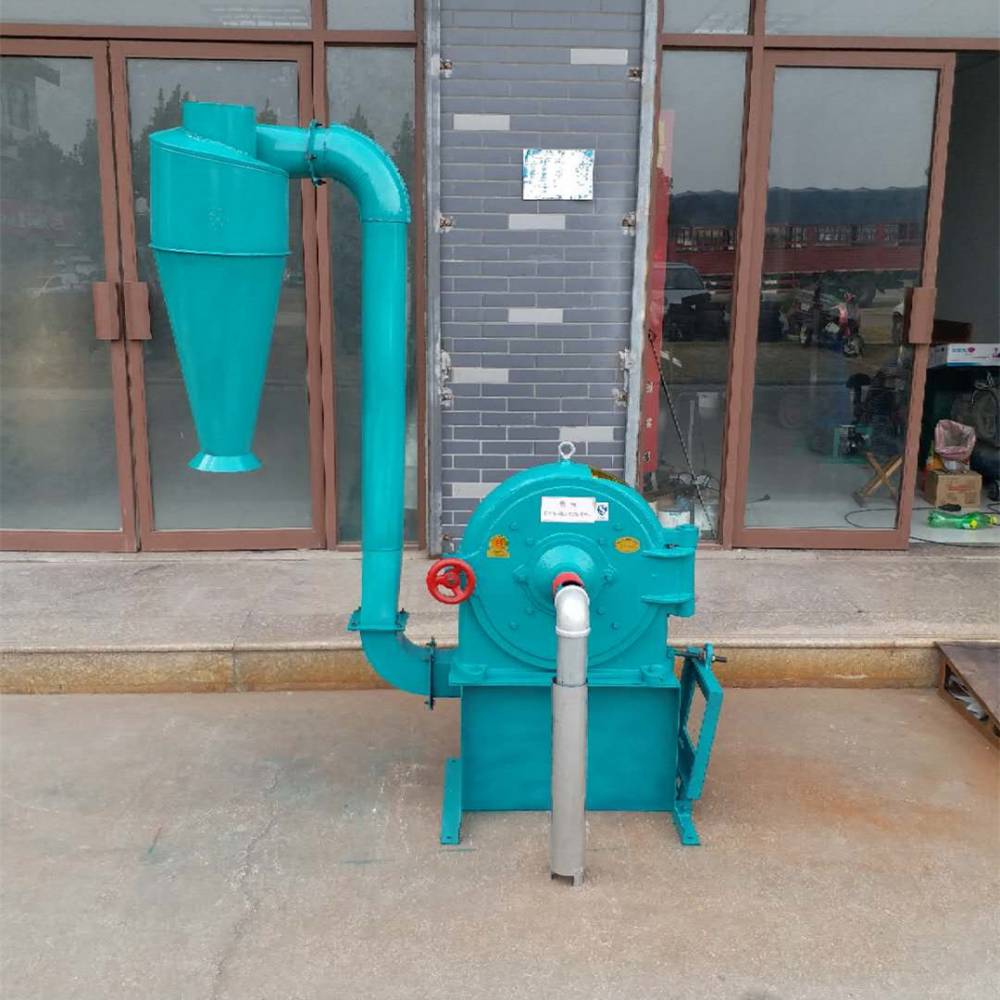 大型养殖饲料粉碎机450型自吸式齿盘粉碎机多功能粮食磨面机