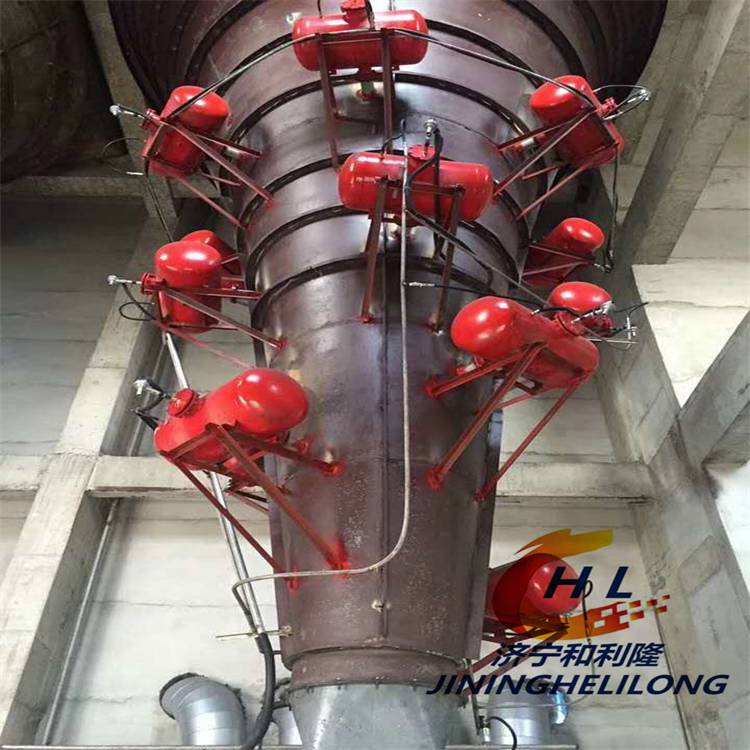 和利隆供应kqpb220l空汽炮料仓破拱器采用q345r钢板
