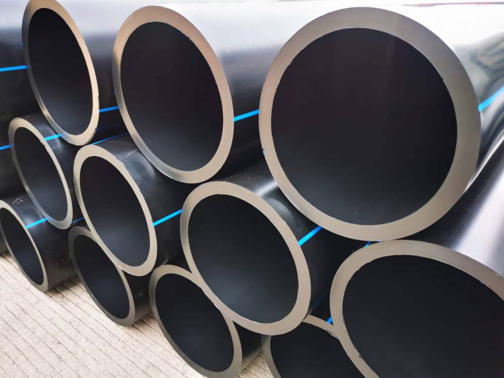 眉山pe管生产厂家hdpe110给水管高密度聚乙烯排水管农田灌溉管