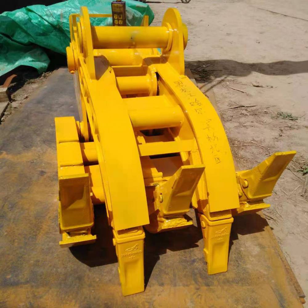 挖机抓钢夹子夹废铁的挖掘机全国发货