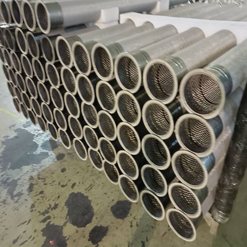 国海高温除尘不锈钢滤筒煤气净化过滤2米金属滤袋