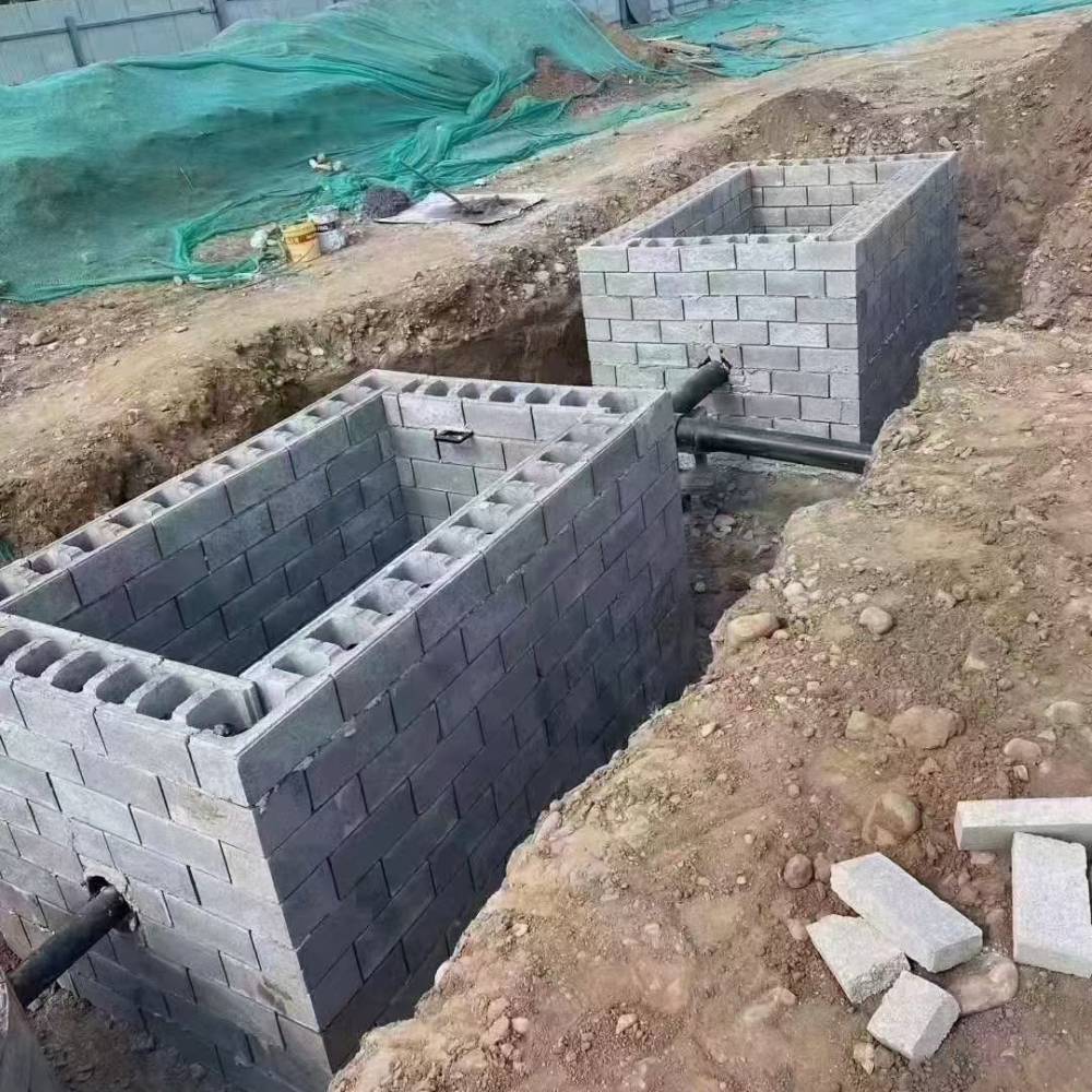 检查井模块砖方形圆形井壁砌筑混凝土水泥井用