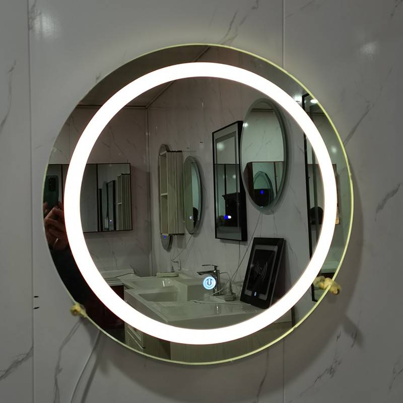 智能浴室镜壁挂墙带led带灯防雾卫生间镜子高清蓝牙卫浴镜触摸屏