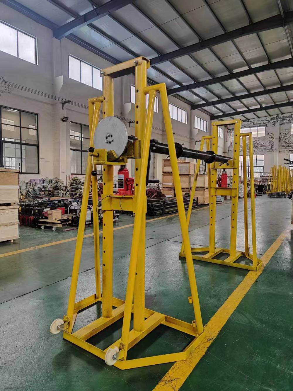 制动液压放线架带刹车盘液压放线架制动片放线架液压刹车放线架液压放
