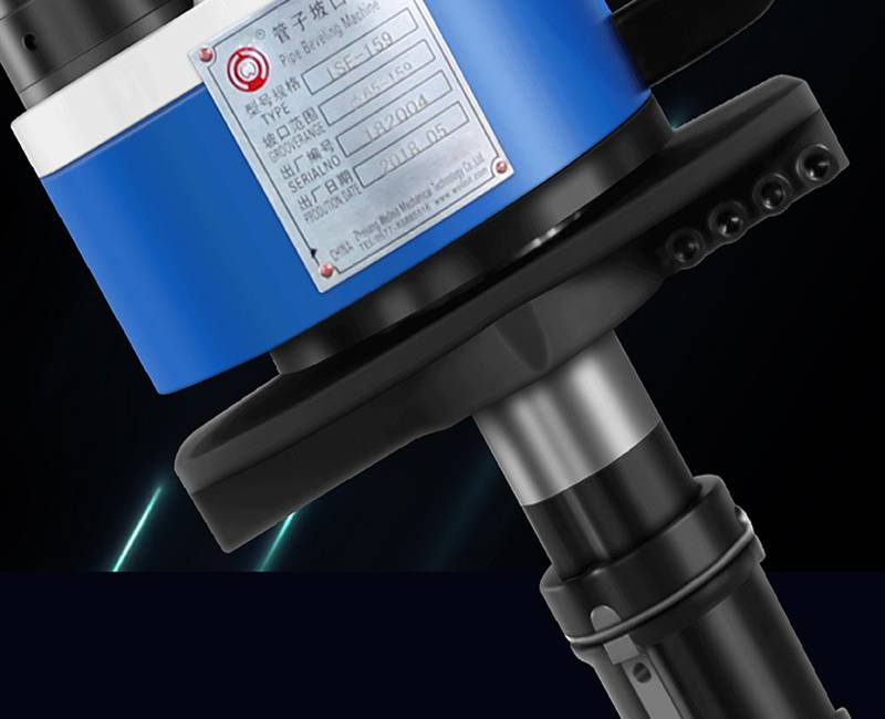 便携式管子坡口机159内涨式圆管平口机无毛刺电动不锈钢管铣边机