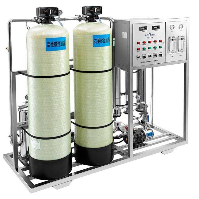 水厂双级反渗透设备 井水反渗透纯水装置 原水净化设备